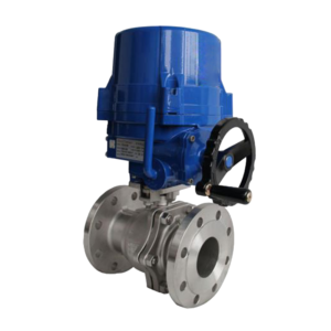 van bi mặt bích áp cao điện