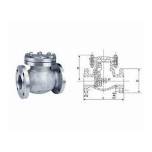 Cấu tạo Van 1 chiều ANSI H44W – 150LB